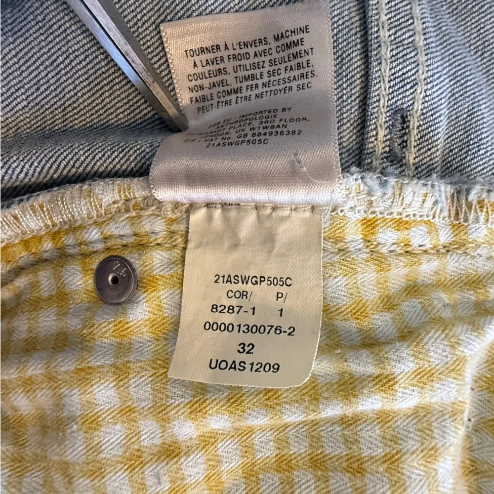 Pilcro and the Letterpress Anthropologie Fit / Stet Jeans Size 32 Light Blue
